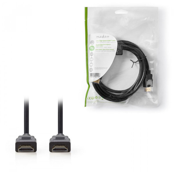 Ultra High Speed HDMI Cable, 2.00 m, Black