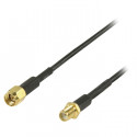 Antenna Cable SMA Male - SMA Female 1.0 m Black