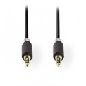 Stereo Audio Cable 3.5 mm Male - 3.5 mm Male 10 m Anthracite