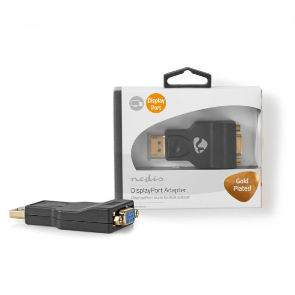 DisplayPort - VGA Adapter DisplayPort Male - VGA Female