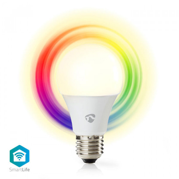 WiFi Smart LED Bulb Full Colour and Warm White E27