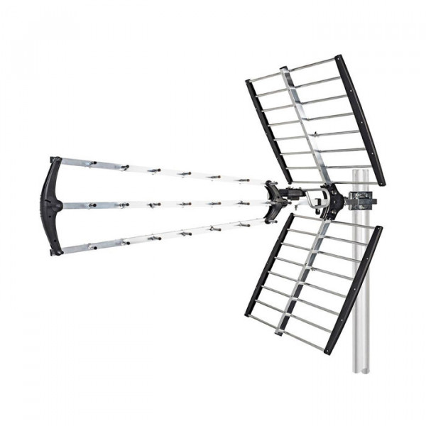 Outdoor TV Antenna Max. 18 dB gain UHF: 470 - 698 MHz 50 km Range