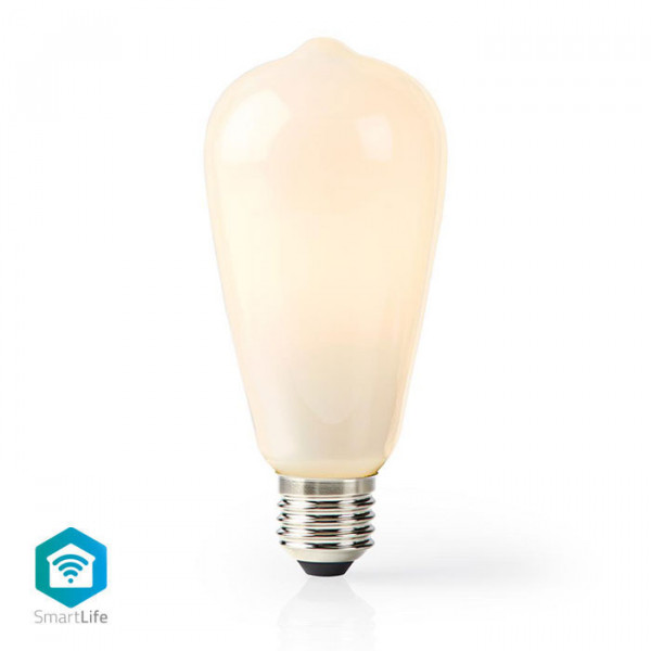 Wi-Fi Smart LED Bulb E27 ST64 5 W 500 lm White