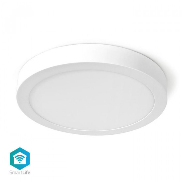 Wi-Fi Smart Ceiling Light, Round, ψ 30 cm, Warm to Cool White, 1200 lm, 18 W