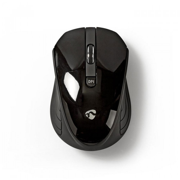 NEDIS MSWS400BK - Wireless Mouse 800 / 1200 / 1600 DPI 3-Button Black