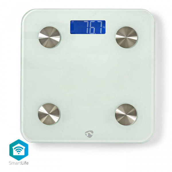 Wi-Fi Smart Personal Scales BMI, Fat, Water, Bones, Muscle