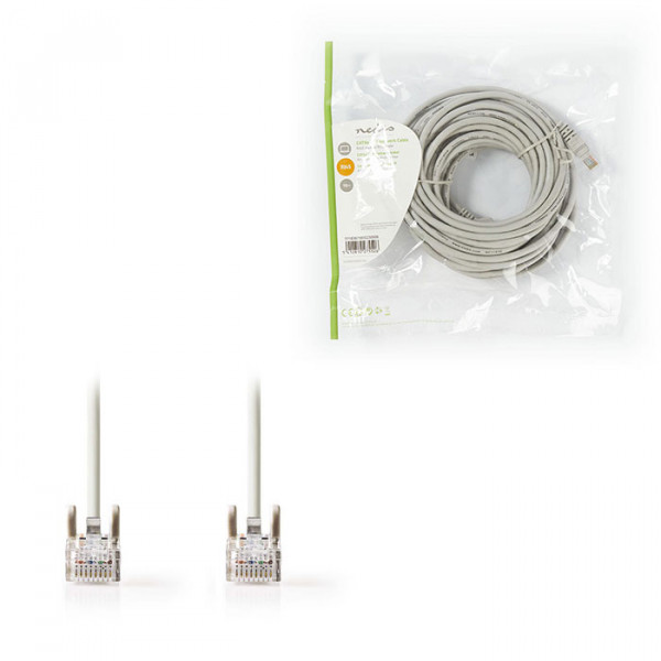 Cat 5e UTP Network Cable RJ45 Male - RJ45 Male 10 m Grey