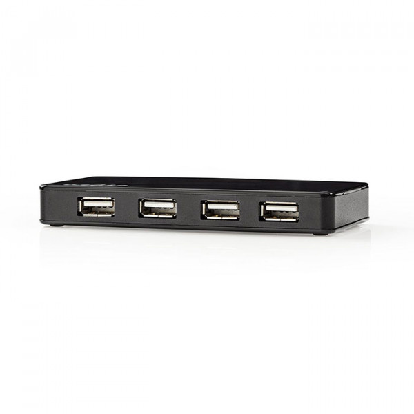 NEDIS UHUBU2730BK - USB Hub 7-Port USB 2.0 Separate Power