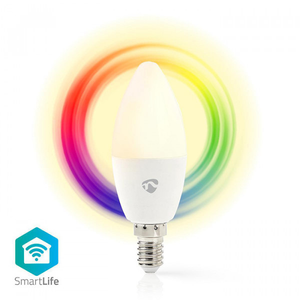 Wi-Fi Smart LED Bulb Full Colour and Warm White E14