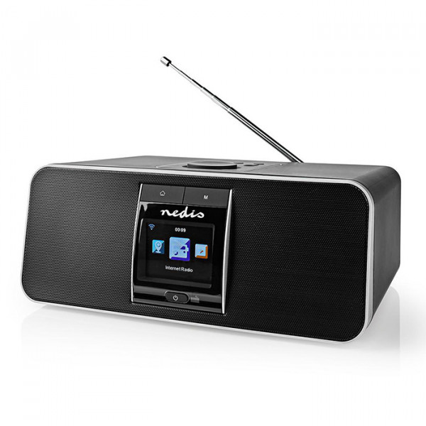 Internet Radio 42 W DAB+ FM Bluetooth Remote Control Black/Silver