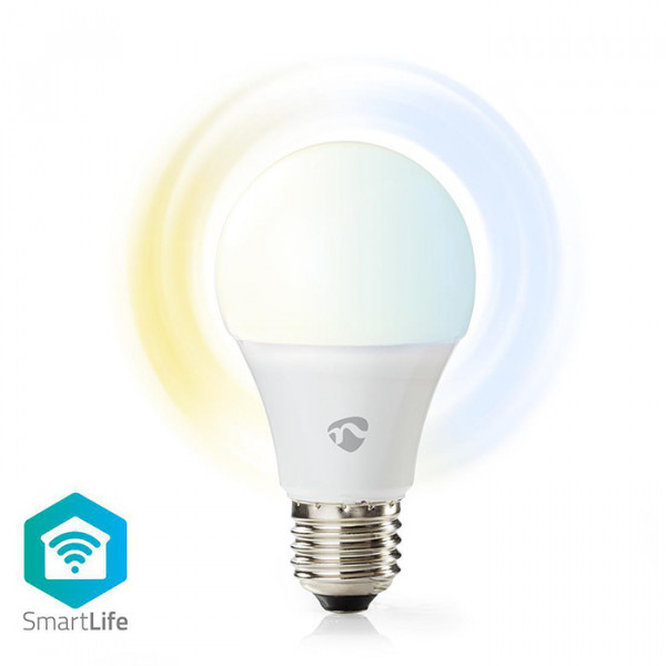 SmartLife LED Bulb Wi-Fi E27 800 lm 9 W Cool White / Warm White 2700 - 6500K