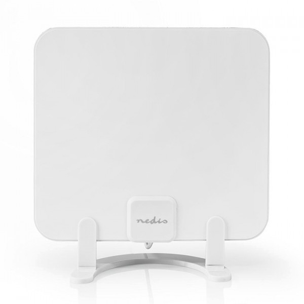 Indoor HDTV Antenna Active FM / UHF / VHF Reception range: 0-25 km LTE700 Gain: 30 dB White